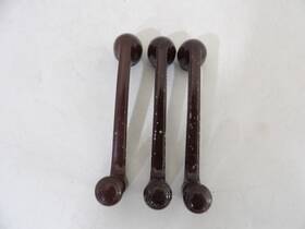 Ford 68-7023342-c Set Of 3 1936 Deluxe Window Crank Handles