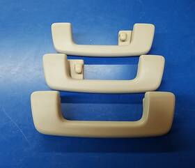 6f93-7431430-a Ford 2005-2007 500 Five Hundred Front And Rear Roof Grab Handle Set Oem