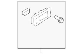 8a8z-7422600-af Ford Genuine Handle Inside