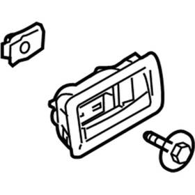 8a8z-7422601-ag Ford Genuine Handle Inside