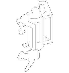Ab3z-2126681-ab Ford Genuine Handle Inside Ab3z2126681ab