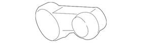 Ae8z-6123342-aa Ford Genuine Window Handle Ae8z-6123342-aa Ford Genuine Window Handle