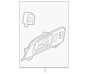 Ae9z-7422601-ab Ford Genuine Handle Inside