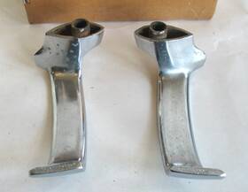C4ab-6322614-a Ford Used Oem 1964 Galaxie 500 Xl Interior Door Handle Pair 615-a