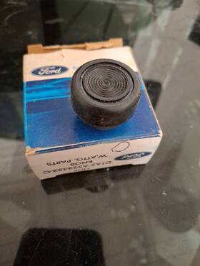 D1az-6523352-g Ford Nos 1971 1972 Mustang Window Crank Handle Knob Black Fomoco