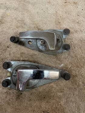 D2db-6221948-ba Ford Maverick Set Inside Interior Door Handle 1973 1974 1975 1976 1977 73 75 77