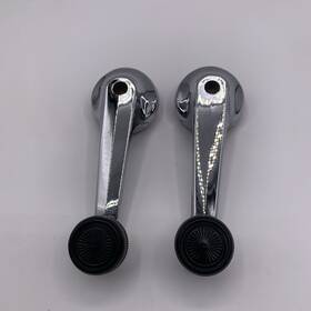 D5dz-6623342-a Ford 1974 - 80 Window Crank Handles Front Door Used 2 Pc Granada Monarch Mustang