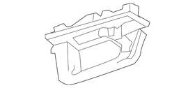De9z-7431406-aa Ford Genuine Grip Handle