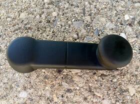 E9dz-6623342-a Ford Oem 1987-1993 Mustang Black Interior Window Handle Crank Used Lx Gt 5.0