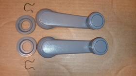 F0c6-5823342-aaw-2 Ford 1998 Escort Zx2 Window Crank Handles Set Of Two Fits 97 03