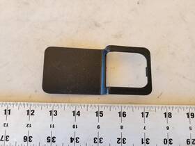 F17b-7822635 Ford 1991-1994 Explorer Left Black Door Handle Interior Trim Insert