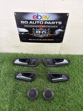 Gj54-r22601-bbw Ford 2013-2019 Escape Interior Door Handles And Tweeter Speakers Oem Full Set Of 4