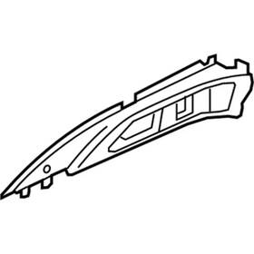 Hp5z-5422600-bb Ford Genuine Handle Inside