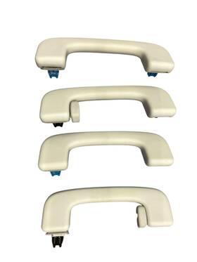 Lc5ba045b15bdw Ford 2021-2024 Mustang Mach-e Interior Grab Bar Handle Set 4 Light Space Gray
