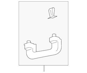 Lc5z-5431407-dc Ford Genuine Interior Grab Bar