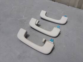 Lc5z-5831406-dc Ford 2021-2022 Escape Rear And Front Headliner Roof Grab Grip Handle Set Of 3 Oem