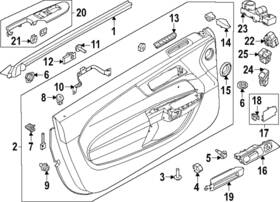 Pr3z-6322635-aa Ford Genuine Grip Handle