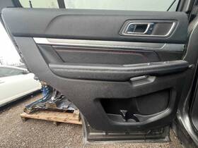 205.fd8g16 Ford Truck Explorer 2016 Driver Rear Door Interior Trim Panel