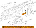 Fr3z6322601bb Ford Oem Lock Inside Door Handle Assy Left