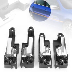2018yf041qh Front And Rear Interior Inner Door Handle Chrome For Ford Fusion Lincoln Mkz Milan