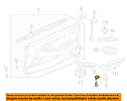 90662sb2003 Front Door-handle Oem Grommet Honda