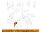 806708z400 Frontier-interior Nissan Handle Door 01-04 Oem