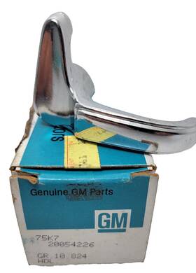20054226 General Motors Gm Oem Vent Window Handle Rear Chrome 1978-87 Chevy Pontiac Buick