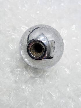 3846934 General Motors 56-82 C1 C2 C3 Corvette Interior Door Handle Open Knob Chrome Ball Seat Adjuster