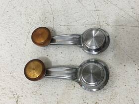 9715291 General Motors 1968-1977 Corvette Chevelle Camaro Gto Window Crank Handles Gold Knob