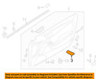 823722m510k5 Genesis 2013 Coupe Hyundai Oem Door-handle Cover Left