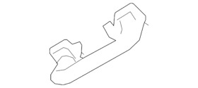 42541400 Genuine Gm Light Opel Gray Interior Grab Bar