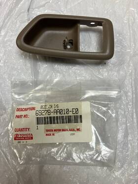 69278aa010e0-bb Genuine Toyota Left Driver Interior Door Handle Trim Oak 69278aa010e0 For Camry