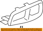 Gj5z5822601a Ford Oem Escape Door Handle Assembly Left