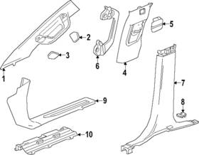 85654532 Gm Genuine Grip Handle