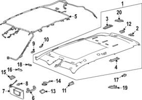 87840302 Gm Genuine Grip Handle