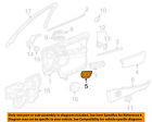 88890797 Gm Front 01-04 Buick Left Door-handle Park Oem Bezel Avenue