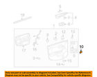 20872379 Gm Front Oem Left Door-handle Cap