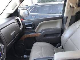 204.gm9m14 Gmc 2014-2019 Sierra Silverado Front Interior Door Trim Panel Right Passenger Tan 98