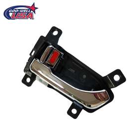 82620-3w000 Goo-well Rh Front Interior Door Handle Chrome For 2011-2016 Kia Sportage Base Sport Suv