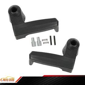 E-02etw1293abk Grandorange 2x Lh And Rh Vent Window Handles Locks New Fit For 1980-98 Ford Bronc F-150 F-250