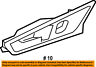 Ha1z5822600bb Ford Lincoln Oem Inside Door Handle Right