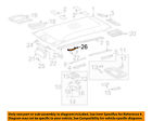 746100c060e0 Handle 2004 Tundra Toyota Interior-grip Oem