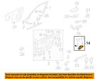72160sepa01za Handle Tl-interior Acura Oem Left Door Honda 04-08