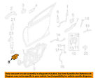 8t5z5422600a Handle Ford Door Oem-interior