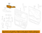 25750066 Handle Door-pull Front Oem Gm