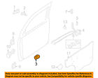 Lc6259330d80 Handle Door 00-04 Mazda Left Oem Mpv-interior