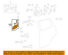 72160swaa01za Handle Left Cr-v-interior Oem Door Honda 07-11