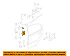 15139077 Handle Malibu-interior 06-08 Door Oem Left Chevrolet Gm