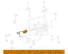 6920644010a0 Handle Oem Toyota 01-07 Highlander-interior Door Left