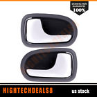 Hd812352801 Hightechdeals Inner Chrome Gray Door Handle Left Right Side Pair